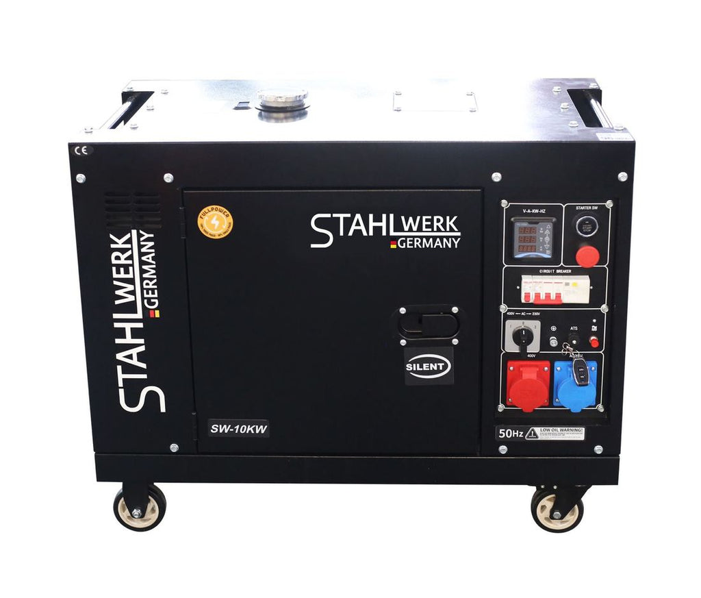Stahlwerk Germany SW-10KW — Dieselgenerator, Frontansicht