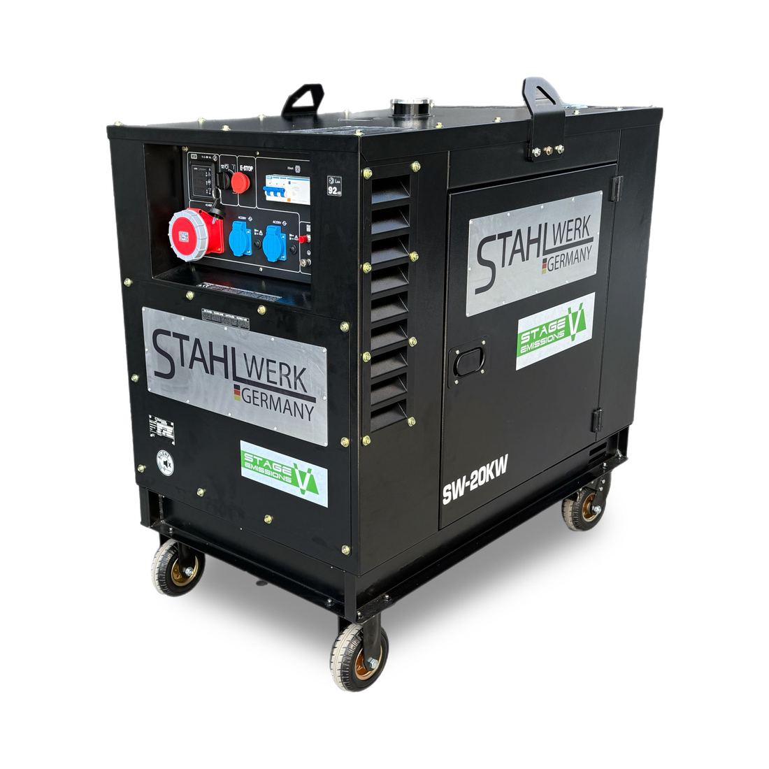 Stahlwerk Germany SW-20KW — Dieselgenerator, Gesamtansicht